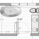 The new bathroom layout